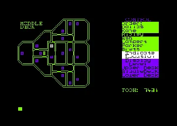 Alien (F) (2012) [Sixty Programs For The Amstrad CPC 464] screen shot game playing